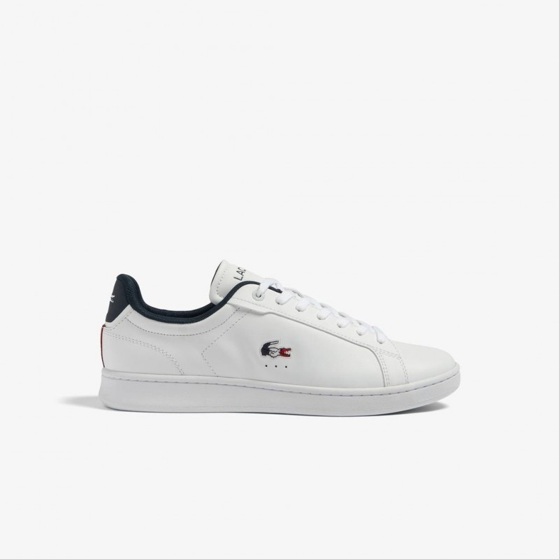 Giày Lacoste Carnaby Pro 124 Nam - Trắng Đỏ