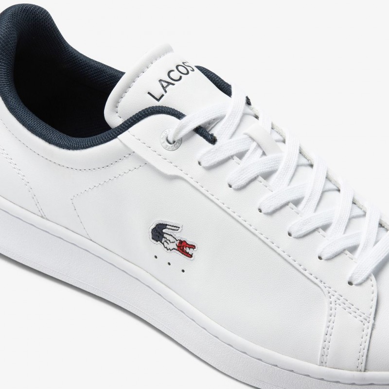 Giày Lacoste Carnaby Pro 124 Nam - Trắng Đỏ