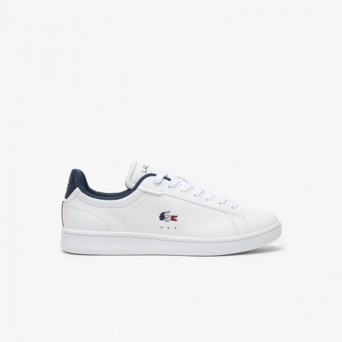 Giày Lacoste Carnaby Pro 124 Nam - Trắng Đỏ