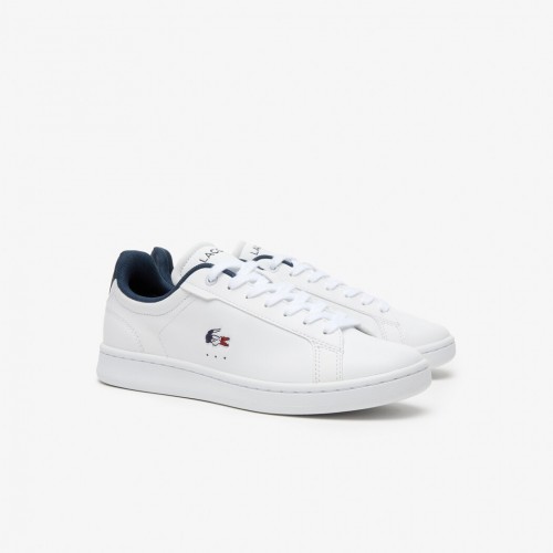 Giày Lacoste Carnaby Pro 124 Nam - Trắng Đỏ
