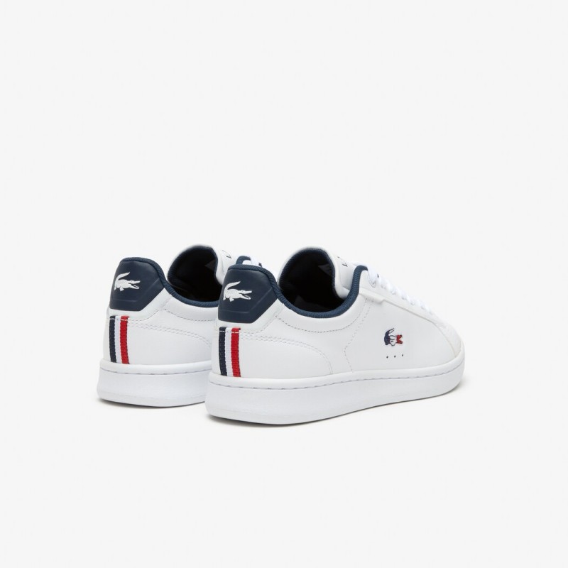 Giày Lacoste Carnaby Pro 124 Nam - Trắng Đỏ