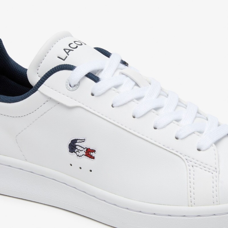 Giày Lacoste Carnaby Pro 124 Nam - Trắng Đỏ